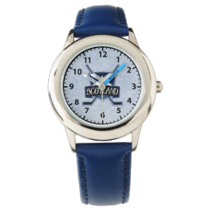 Montre Logo du bouclier écossais de hockey sur glace Wris