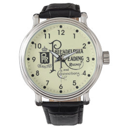 Montre Logo du chemin de fer Philadelphie et Lecture