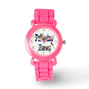 Montre Logo photo Palomino Horses,
