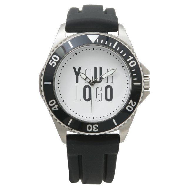 Montre Logo promotionnel de l'entreprise (devant)