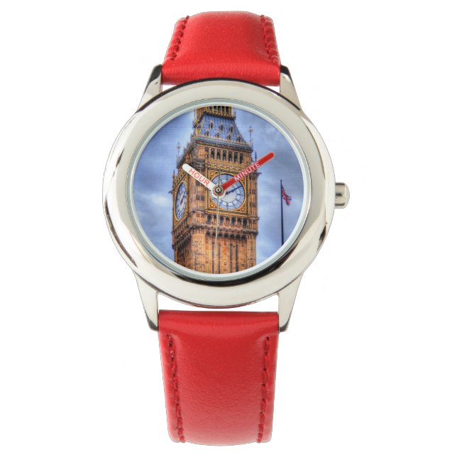 Montre Londres, Angleterre historique Elizabeth Tower Big (devant)