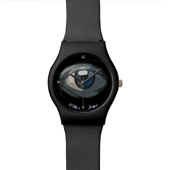 Montre Look into my eye watch II (Fermer)