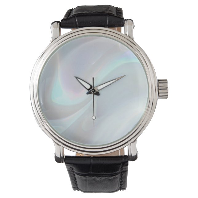Montre L'Opale holographique brillante (devant)
