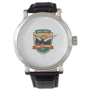 Montre Lopez Family Camp-To-Summit Crew Vintage Randonnée