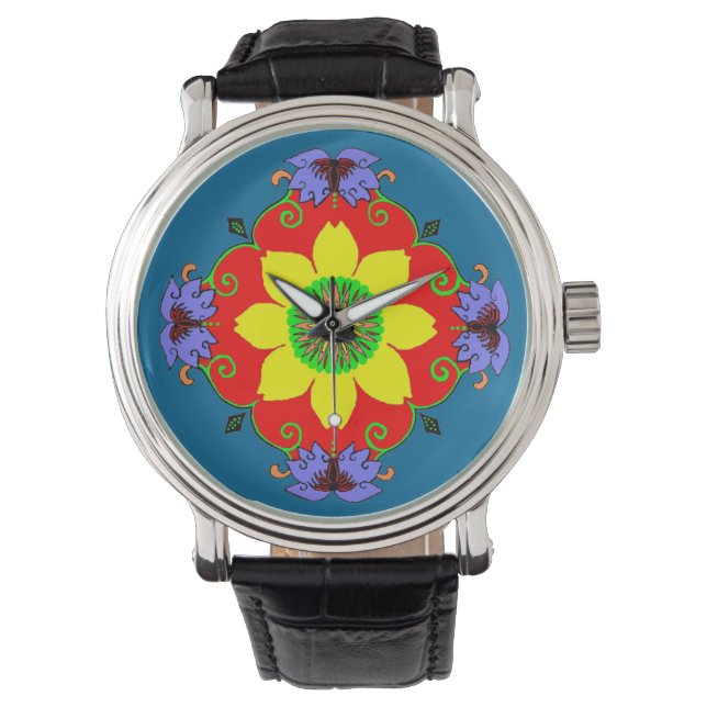 Montre Lotus Mandala (devant)