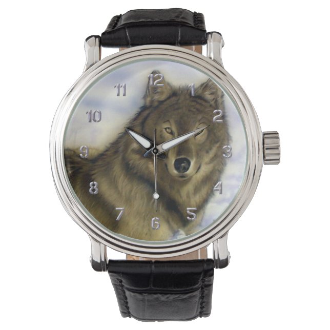 Montre Loup d'hiver (devant)