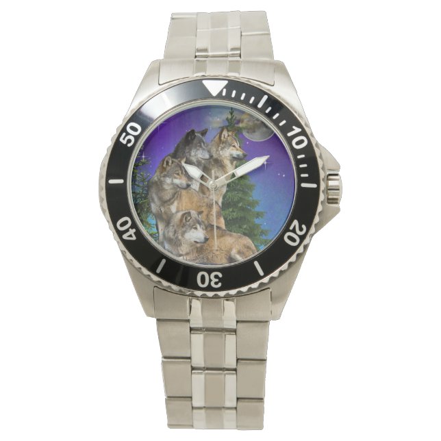 Montre Loup et Lune (devant)