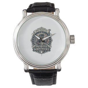 Montre Loup-garou patriotique Patriote Horreur Monstre Pa