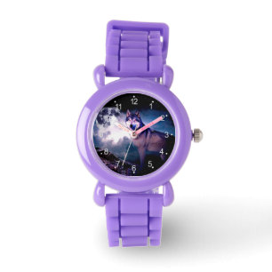 Montre Loup lunaire