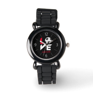 Montre Love soccer
