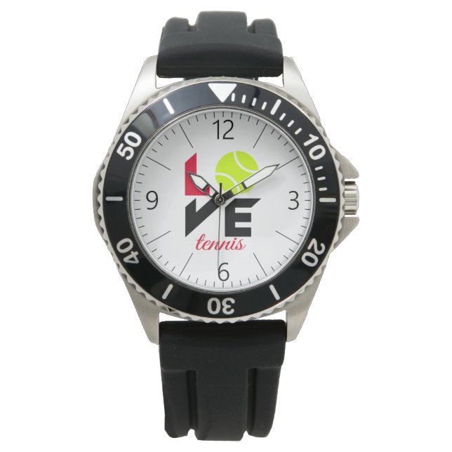 Montre Love tennis (devant)