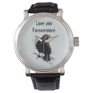 Montre Love you Forevermore Fun Raven Citation