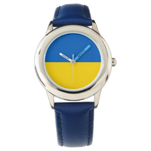 Montre L'Ukraine drapeau du patriotisme ukrainien