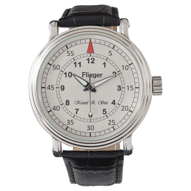 Montre Lumière classique de Kristel (devant)
