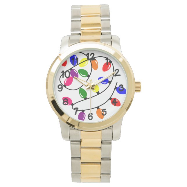 Montre Lumières à carreaux (devant)