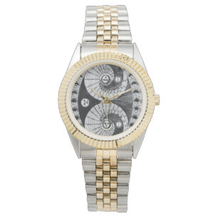 Montre Lunation de Kircher, Astronomie vintage