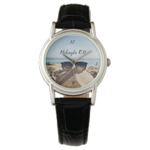 Montre Lunettes de vue branchées sur une plage optique