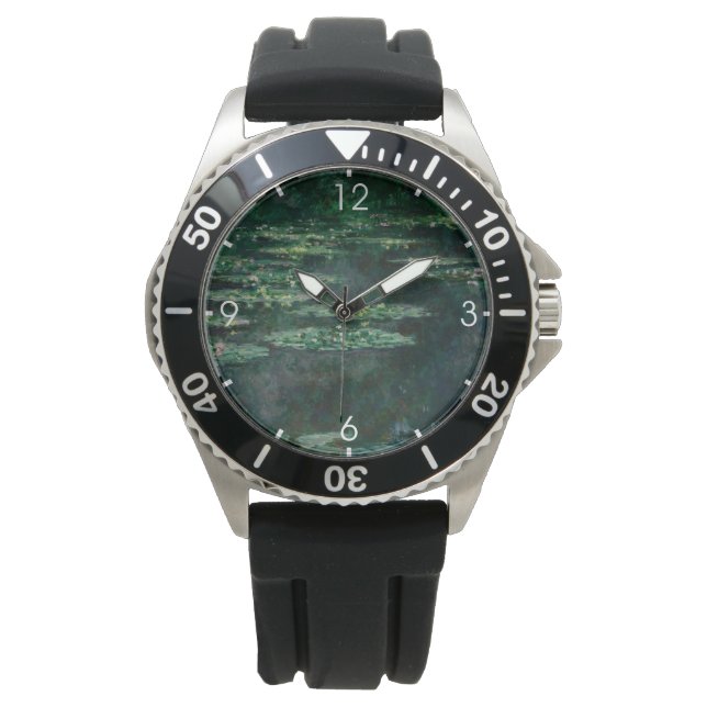 Montre Lys d'eau (par Claude Monet) (devant)