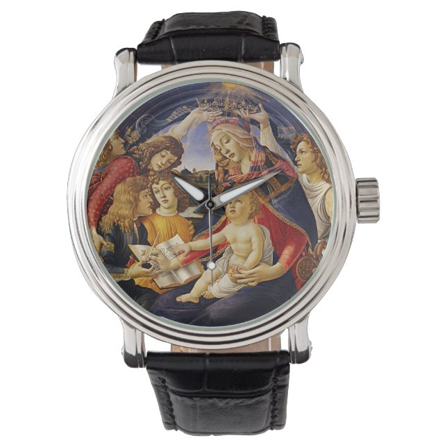 Montre Madonna du Magnificat par Sandro Botticelli (devant)
