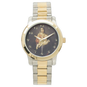 Montre Madonna et enfant - Vierge Marie - Murillo