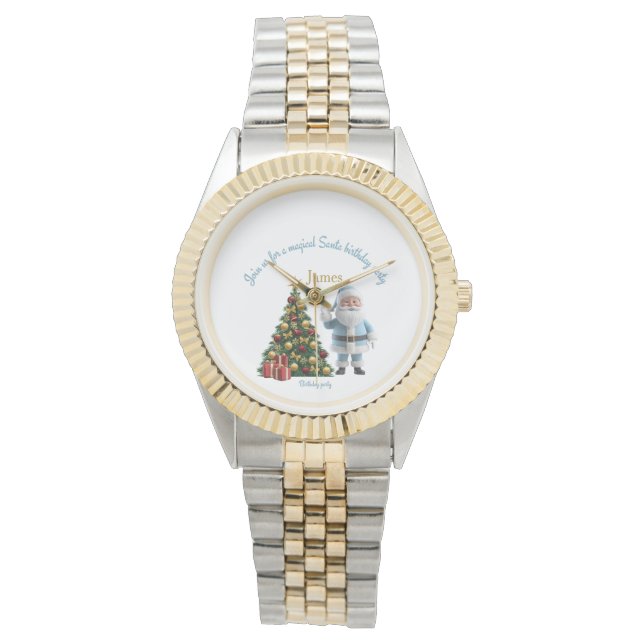 Montre Magical Santa Birthday Invitation  (devant)