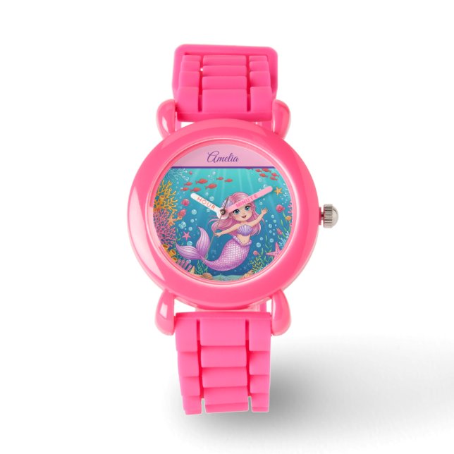 Montre Magique Mermaid Kids Watch (Recto)