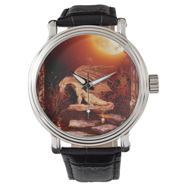 Montre Magnifique dragon (devant)