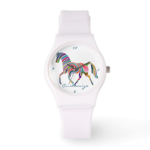 Montre Magnifique Rainbow Color Horse Thunder_Cove