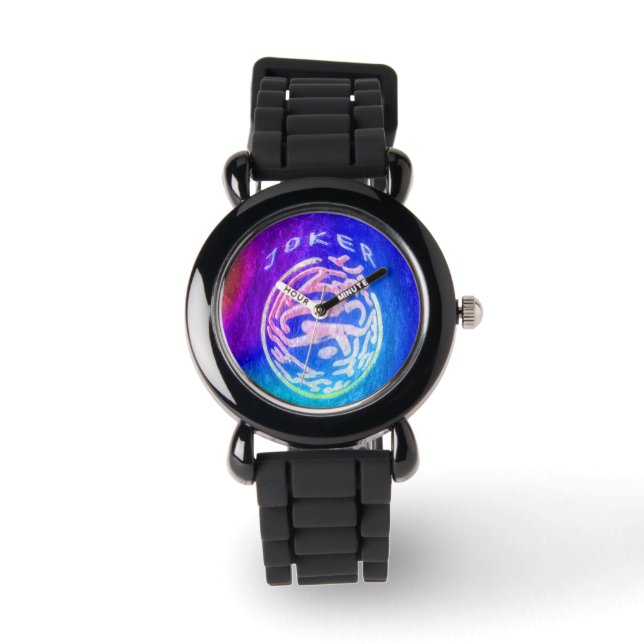 Montre Mah Jongg Purple Joker Watch (Recto)