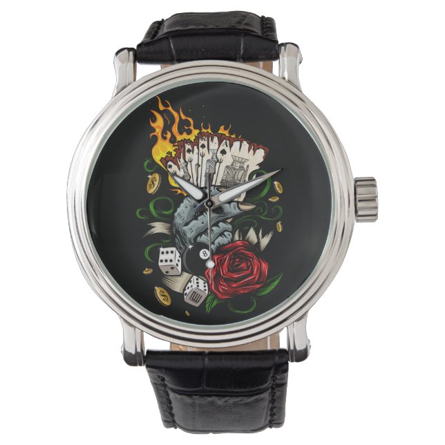 Montre Main Des Cartes (devant)
