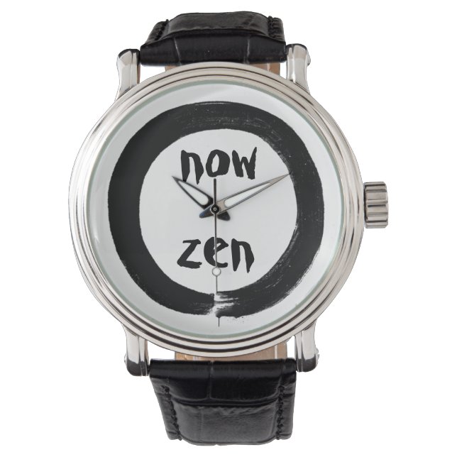 Montre Maintenant Zen Enso Watch par HereZen (devant)