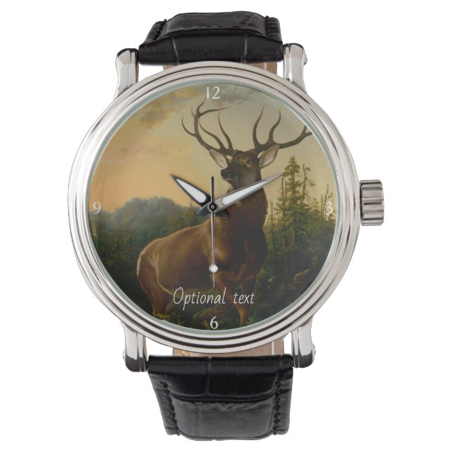 Montre Majestic Buck en Montagne (devant)