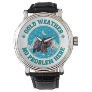 Montre Mammouth d'hiver Humour de Froid
