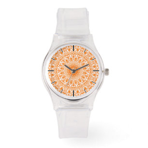 Montre Mandala Orange