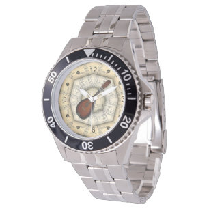 Montre Mandolin ~ Dessin musical étrange ~ Unique ~