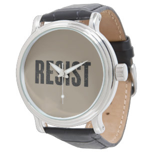 Montre Manifestation anti-Trump Résister à Trump Manifest