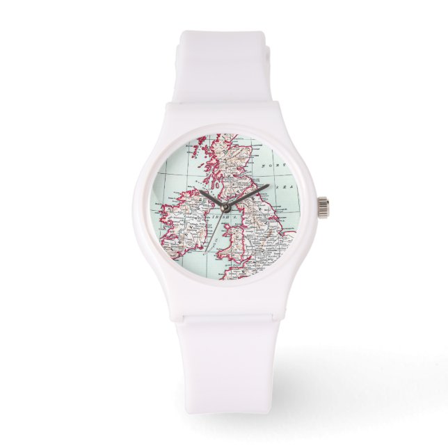 Montre MAP : BRITISH ISLES, c1890 (Recto)