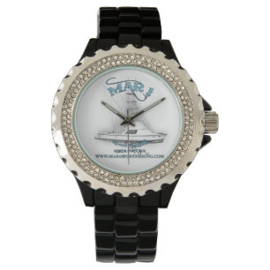 Montre Mar1 Sport Fishing 31' Bertram Rhinestone Watch