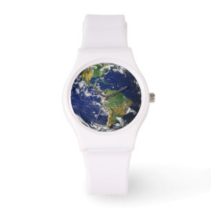 Montre Marbre bleu_monde entier sur mon poignet