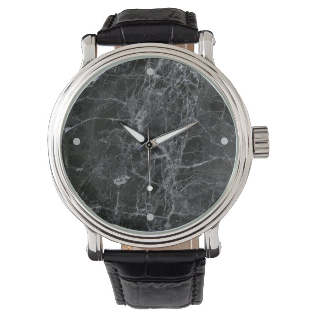 Montre Marbre noir (devant)