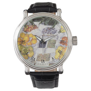 Montre Marché aux Fruits par Gustave Caillebotte, Art Vin