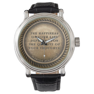Montre Marcus Aurelius Cite Le Bonheur De Votre Vie