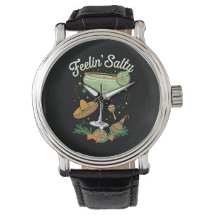 Montre Margarita Salée Drôle Sentiment Cinco De Mayo
