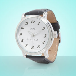 Montre Mariage du meilleur homme Groomsmen de la f