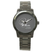 Mariage Groomsman Cadeau Moderne Monogramme Cool N