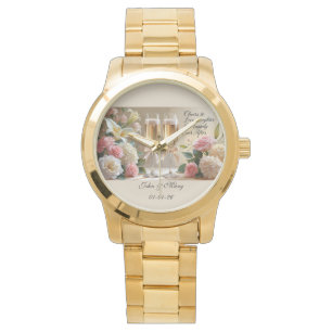 Montre Mariage Personnalisée - Heureux Pour Toujou