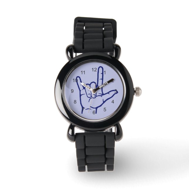 Montre Marine ASL I Love You Watch (Recto)