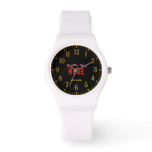 MONTRE MARQUE BLANCHE MODERNE ET PERSONNALISABLE VÉRIFIÉE