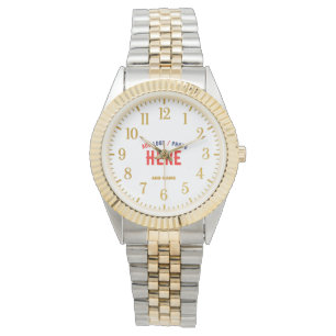 MONTRE MARQUE VÉRIFIÉE EN ARGENT MODERNE ET STYLISÉ