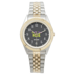 MONTRE MARQUE VÉRIFIÉE EN ARGENT MODERNE ET STYLISÉ